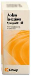 Synergon Komplex 66 Acidum benzoicum Tropf. 20ml