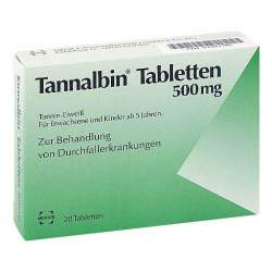 Tannalbin® Tabletten 500 mg 20 Tabletten