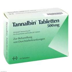 Tannalbin® Tabletten 500 mg 50 Tabletten