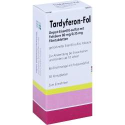 Tardyferon-Fol Dep.-Eisen m.Fols. Eurim 50 FTA