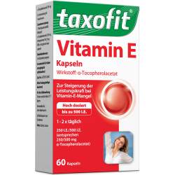 TAXOFIT VITAMIN E 60 St.