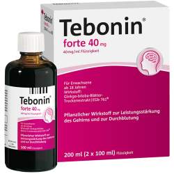 Tebonin® forte 40mg 200ml Lsg. (2x100ml)