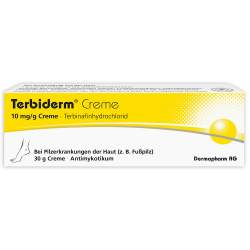 Terbiderm® Creme, 10 mg/g Creme 30g