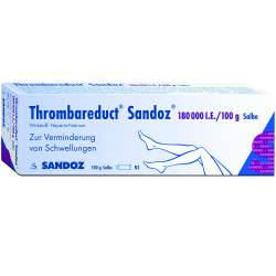 Thrombareduct® Sandoz® 180.000 I.E. 100g Salbe