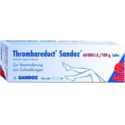 Thrombareduct® Sandoz® 60.000 I.E. 100g Salbe