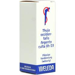 Thuja occidentalis Argento culta Rh D3 Weleda Dil. 20ml