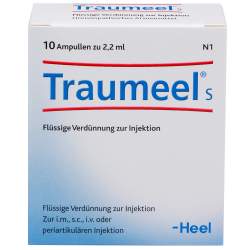 Traumeel® S 10 Amp. Flüssige Verdünnung z. Inj.