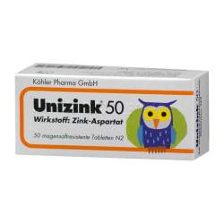 Unizink® 50 magensaftres. Tbl. 50 St.