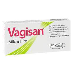 Vagisan® Milchsäure 7 Vaginalzäpf.