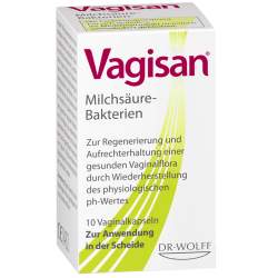 Vagisan® Milchsäure-Bakterien 10 Vaginalkaps.