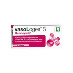 vasoLoges® S Homocystein 30 Dragees