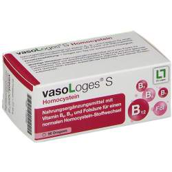 vasoLoges® S Homocystein 90 Dragees