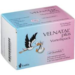 VELNATAL plus 3x30 Weichkaps.