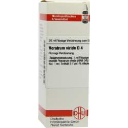 Veratrum viride D4 DHU Dil. 20 ml