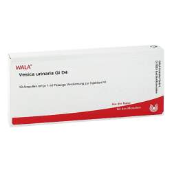 Vesica Urinaria Gl D4 Wala 10x1ml Amp.