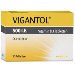 VIGANTOL® 500 I.E. Vitamin D3 50 Tbl.