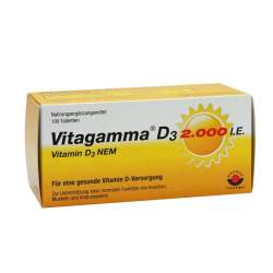 Vitagamma® D3 2.000 I.E. Vitamin D3 100 Tbl.