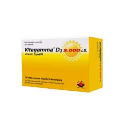 Vitagamma® D3 2.000 I.E. Vitamin D3 200 Tbl.