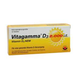 Vitagamma® D3 2.000 I.E. Vitamin D3 50 Tbl.