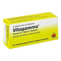 Vitagamma® Vitamin D3 1000 I.E. 50 Tbl.