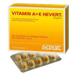 Vitamin A+E Hevert 50 Kaps.