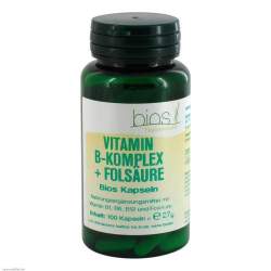 VITAMIN B KOMPLEX+Folsäure Bios Kapseln