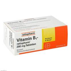 Vitamin B1-ratiopharm® 200mg 100 Tbl.