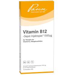 Vitamin B12-Depot-Injektopas® 1500µg 10 Amp.