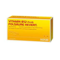 Vitamin B12-Hevert plus Folsäure 2x20 Amp.