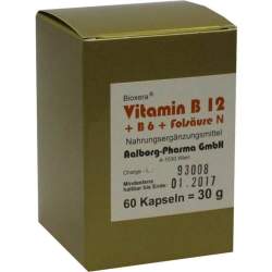 VITAMIN B12+B6+Folsäure Komplex N Kapseln