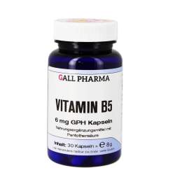 VITAMIN B5 6 mg GPH Kapseln