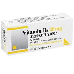 Vitamin B6 20mg JENAPHARM® 100 Tbl.