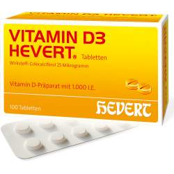 Vitamin D3-Hevert 100 Tbl.