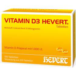 Vitamin D3-Hevert 200 Tbl.