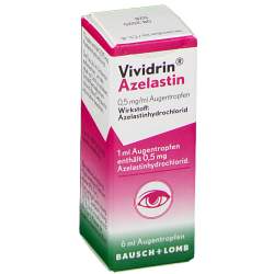 Vividrin Azelastin 0,5 mg/ml Augentropfen 6ml