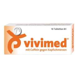 Vivimed® mit Coffein gegen Kopfschmerzen, 10 Tabletten