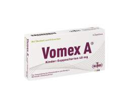 Vomex A® Kinder-Suppositorien 40 mg 5 Zäpfchen