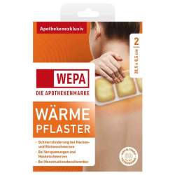 WÄRMEPFLASTER Nacken/Rücken 8,5x28,5 cm WEPA