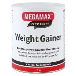 WEIGHT GAINER Megamax Vanille Pulver