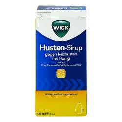 WICK Husten-Sirup gegen Reizhusten mit Honig 120 ml