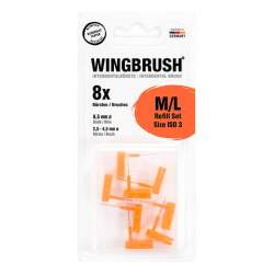 WINGBRUSH Refill-Set Interdentalb.ISO 3 med./large