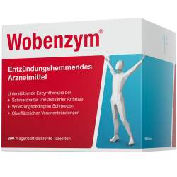 Wobenzym®, 200 magensaftresistente Tabletten