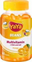 YAYA BEANS Orange Zink und Jod Kaudragees