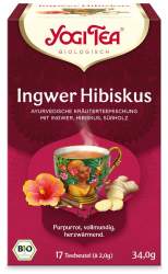 YOGI TEA Ingwer Hibiskus Bio Filterbeutel