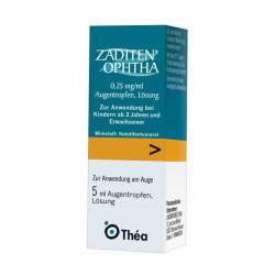 Zaditen® ophtha 0,25mg/ml Augentropfen 5ml