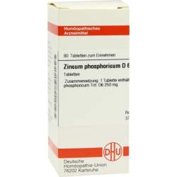 Zincum phosphoricum D6 DHU 80 Tbl.