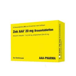 Zink AAA® 20mg 20 Brausetbl.