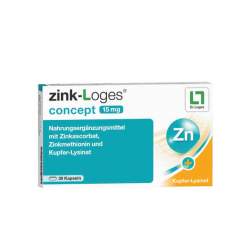 zink-Loges® concept 15 mg 30 Kaps.