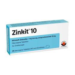 Zinkit® 10 20 überzog. Tbl.