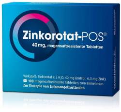 Zinkorotat POS® 100 magensaftresist. Tbl.